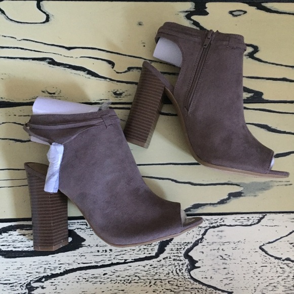 SALE Bamboo stash peep toe heel - Picture 5 of 5